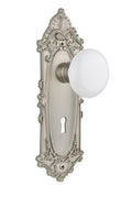 White Porcelain Door Knob D1398