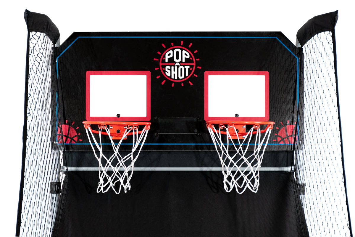 Black Foldable Basketball Arcade Game with 7 Basketballs Z59424