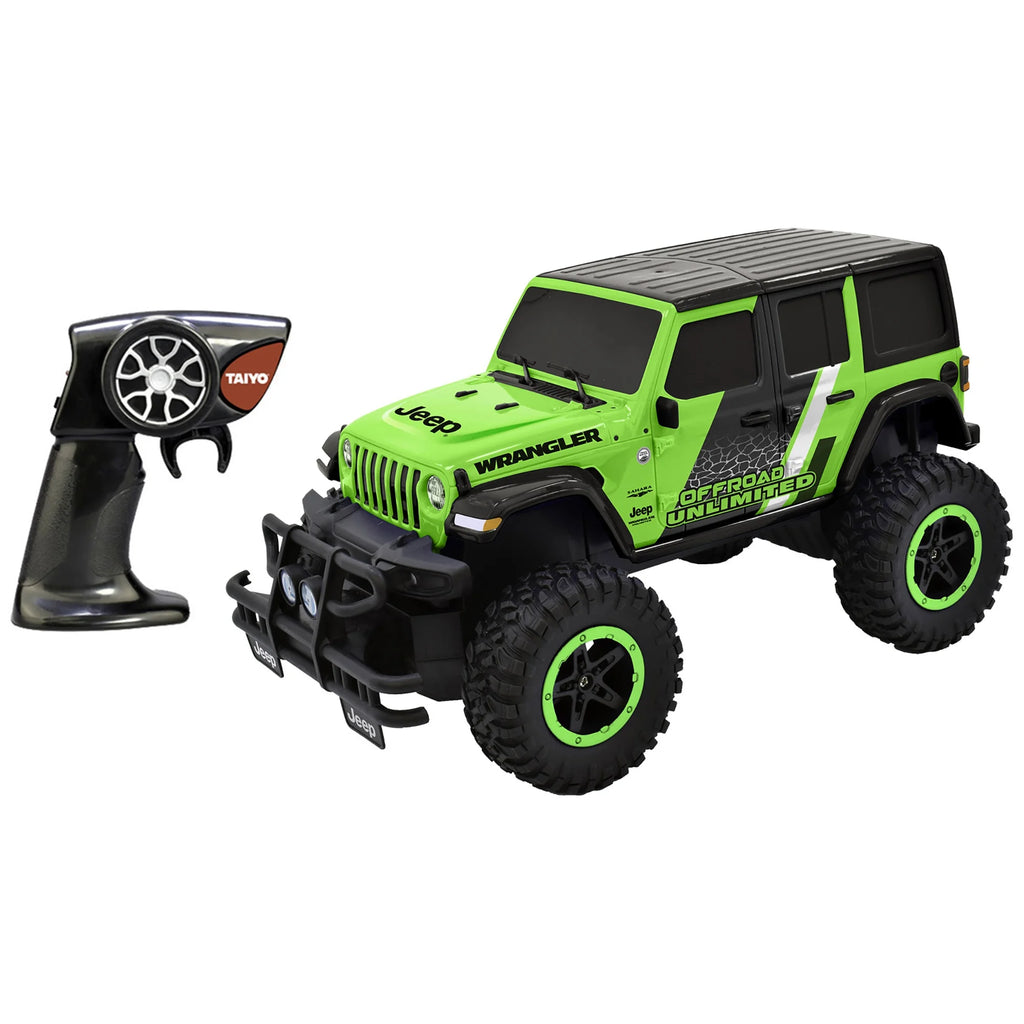 1:16 Scale R/C Jeep Wrangler Sahara Unlimited in Green U220
