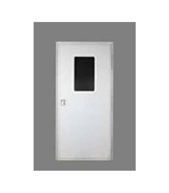 White Square Entrance Door R2582