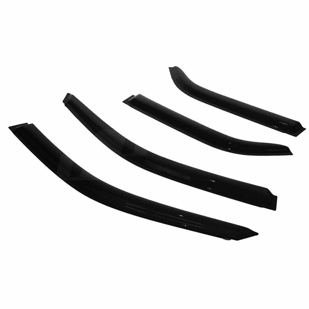 Dark Smoke Acrylic Side Window Deflector Strip, Set of 4 M759507
