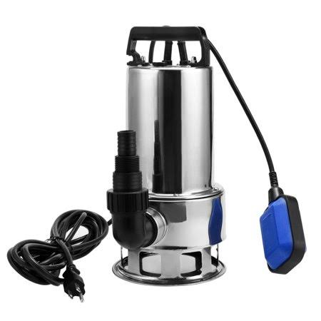 1.5 HP Stainless Steel Submersible Sump Pump with 15ft Cable and Float Switch X695