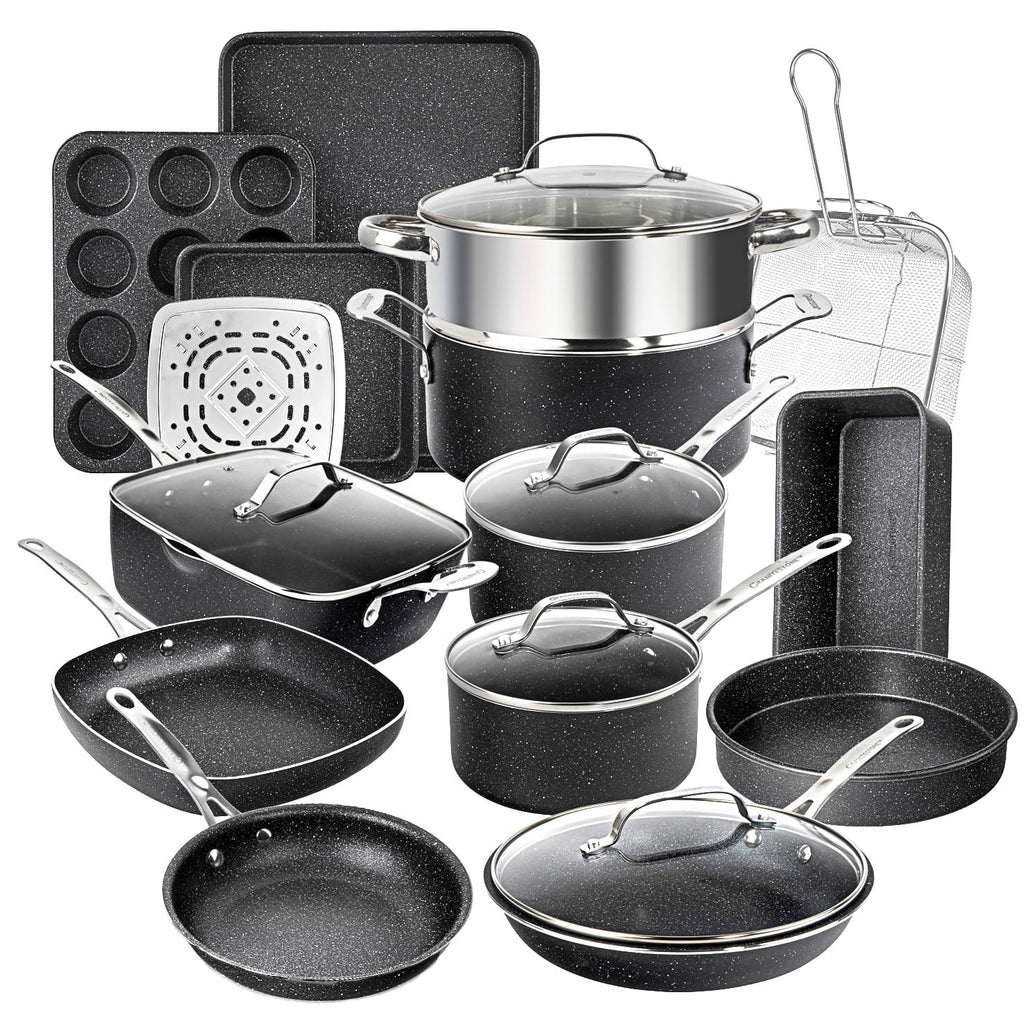 20 Piece Nonstick Cookware and Bakeware Set D16752