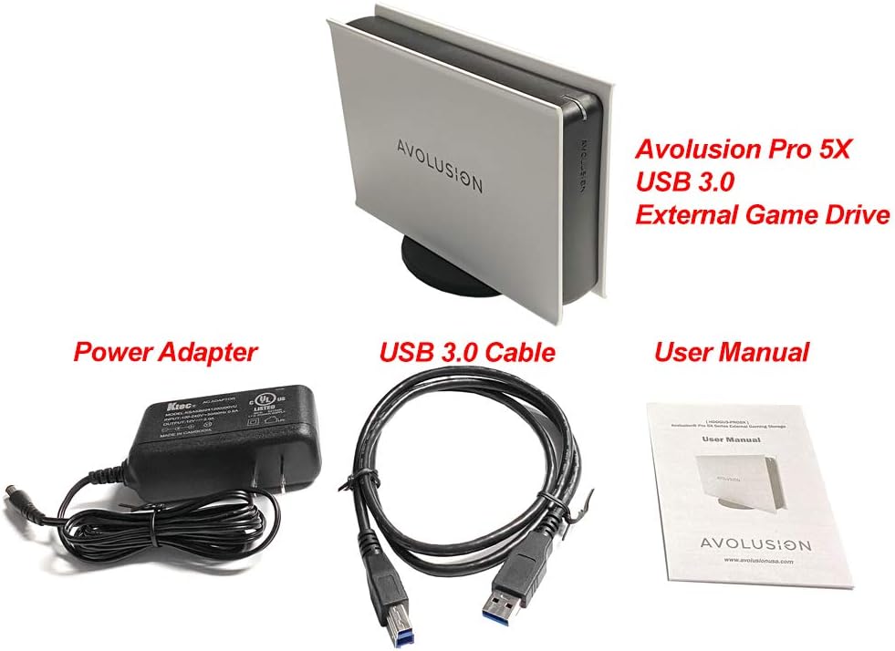 12TB USB 3.0 External Hard Drive (White) D821505