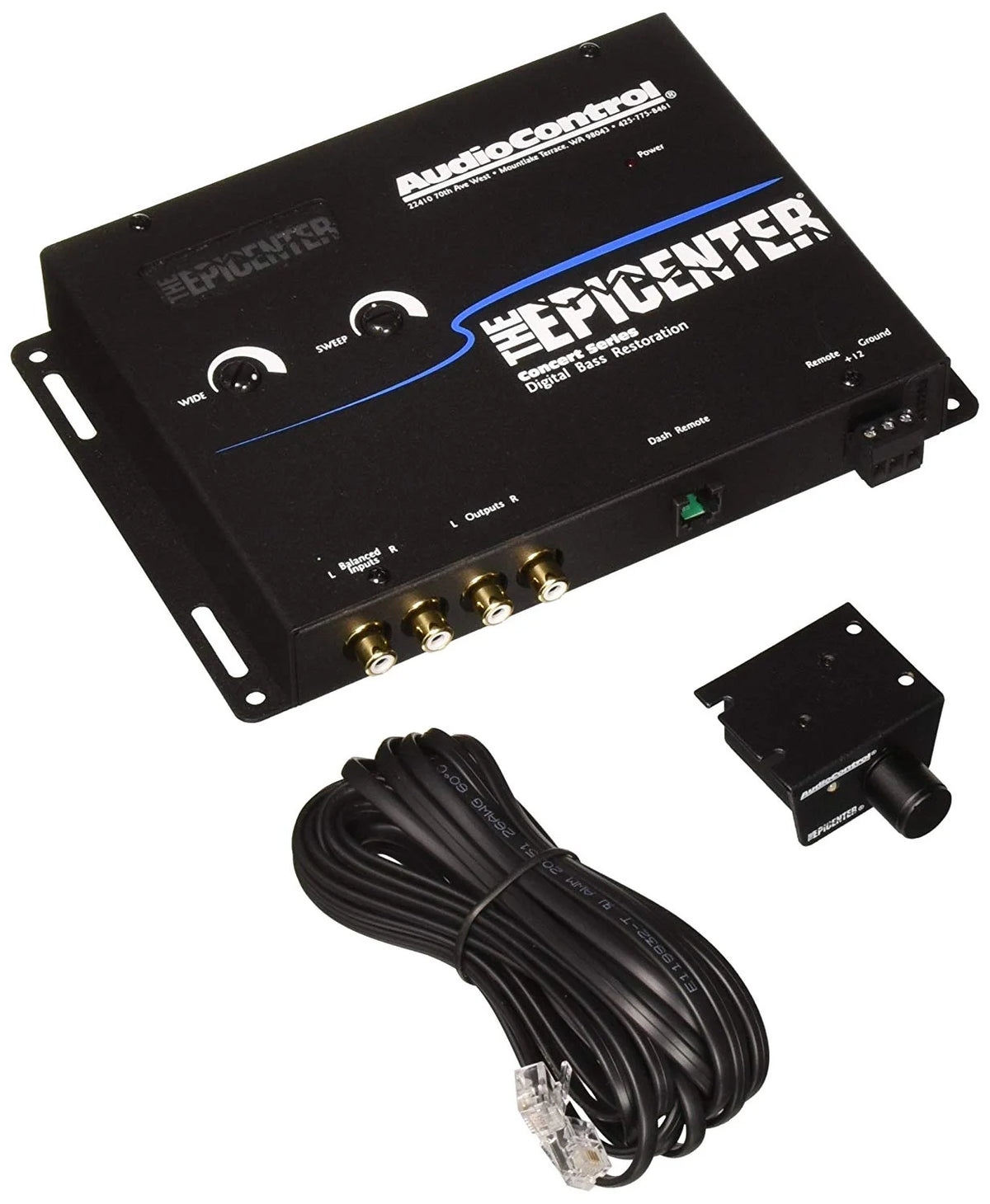 Black Digital Bass Restoration Processor N926859