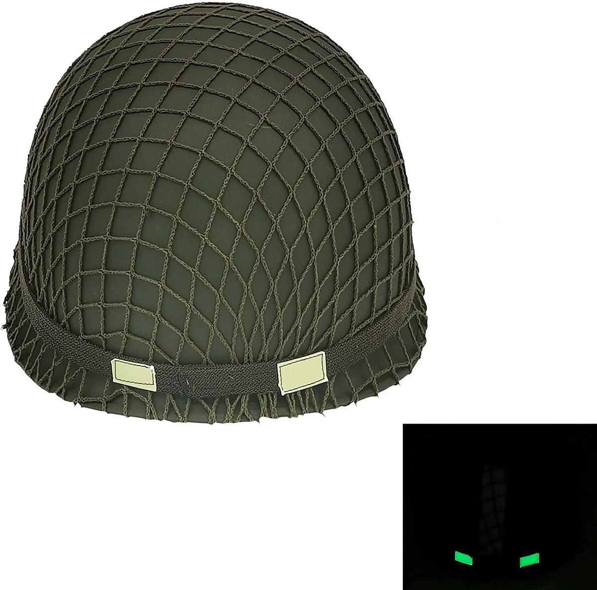 WWII US Army M1 Helmet Replica with Mesh E36234