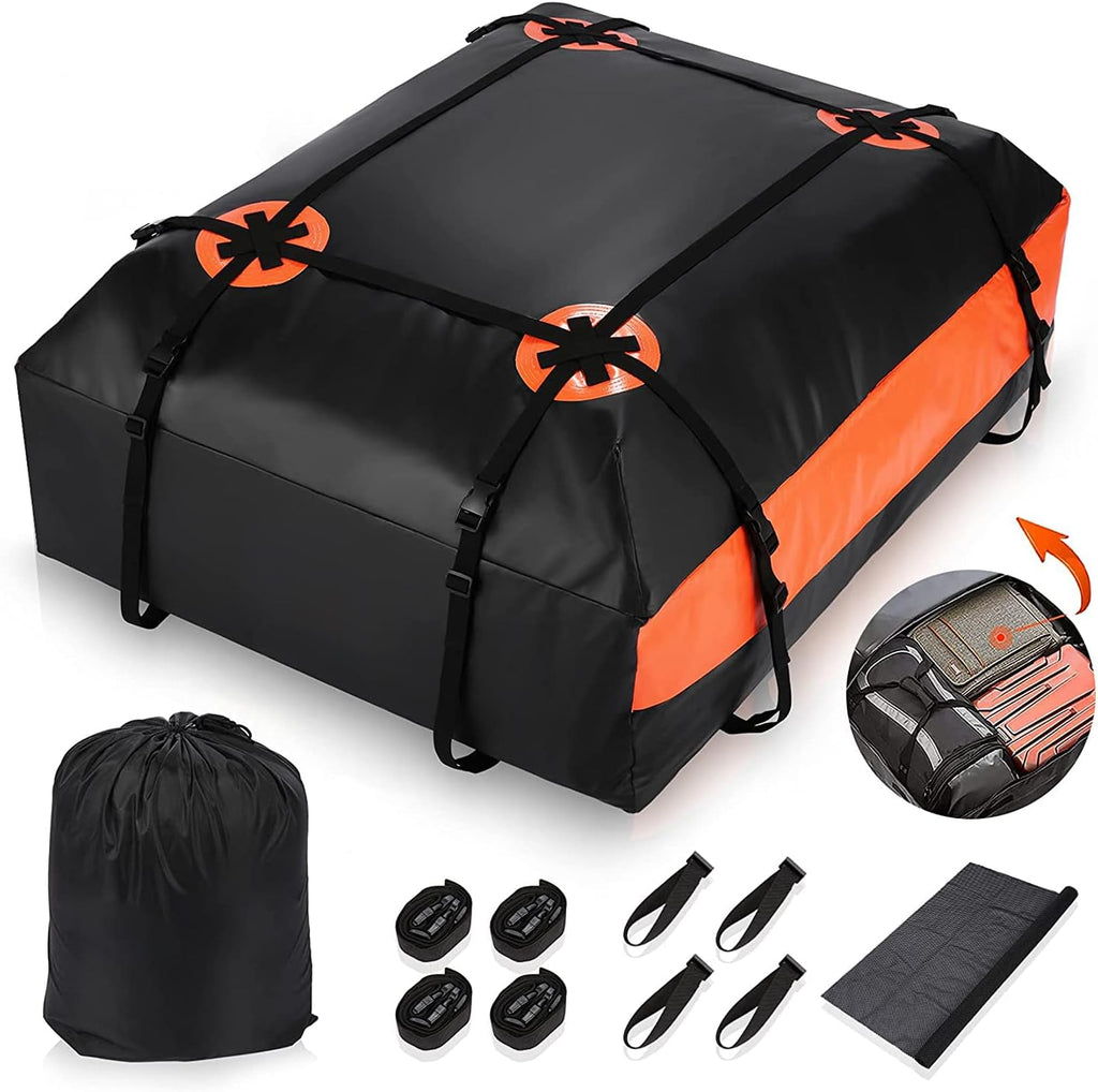 15 and 20 Cubic Feet Waterproof Rooftop Cargo Carrier Bag V776644