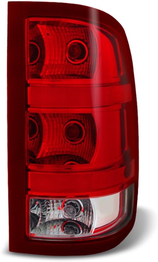 2007-2013 GMC Sierra Rear Replacement Tail Light Driver Side Pack of 2 T900742