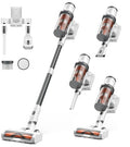 Cordless Vacuum Cleaner, 550W 45Kpa, 60Mins Runtime, 1.6L Dust Cup E2737