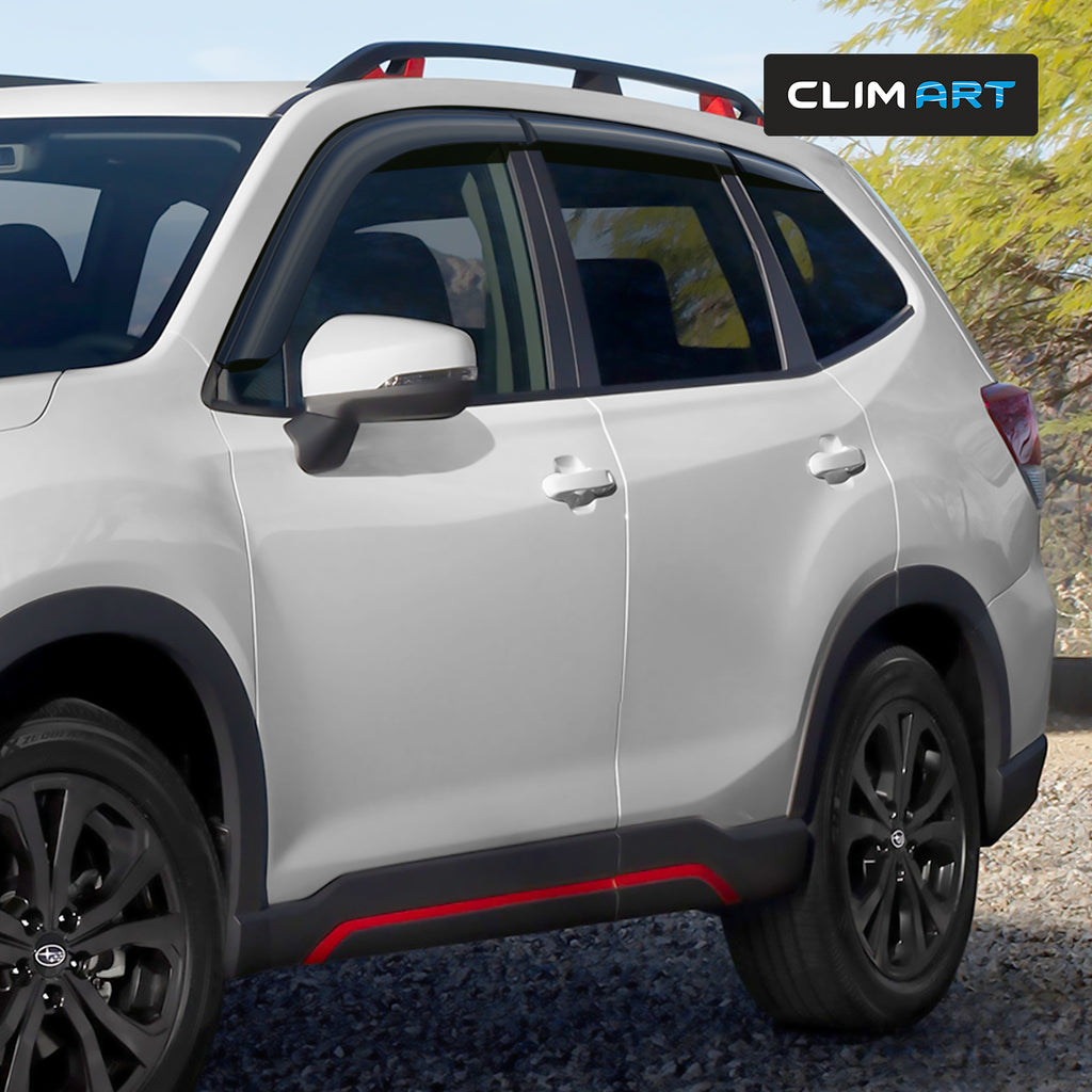 6pcs Tape-on Window Deflectors for Subaru Forester F47849
