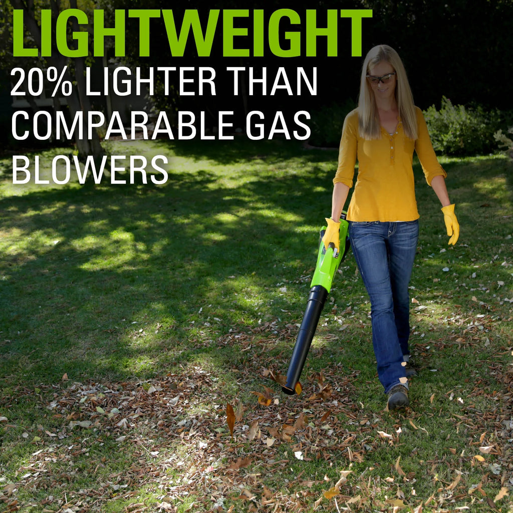 40V String Trimmer Leaf Blower Combo with 2.0 Ah Battery L963