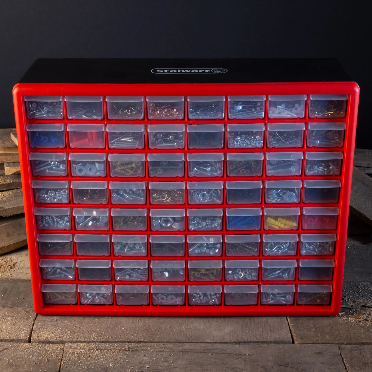 24 Drawer Plastic Storage Cabinet A290