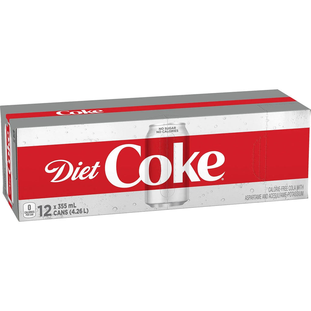 Diet Coke, 355ml, Pack of 12 J14860