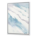 White Framed Canvas B51049