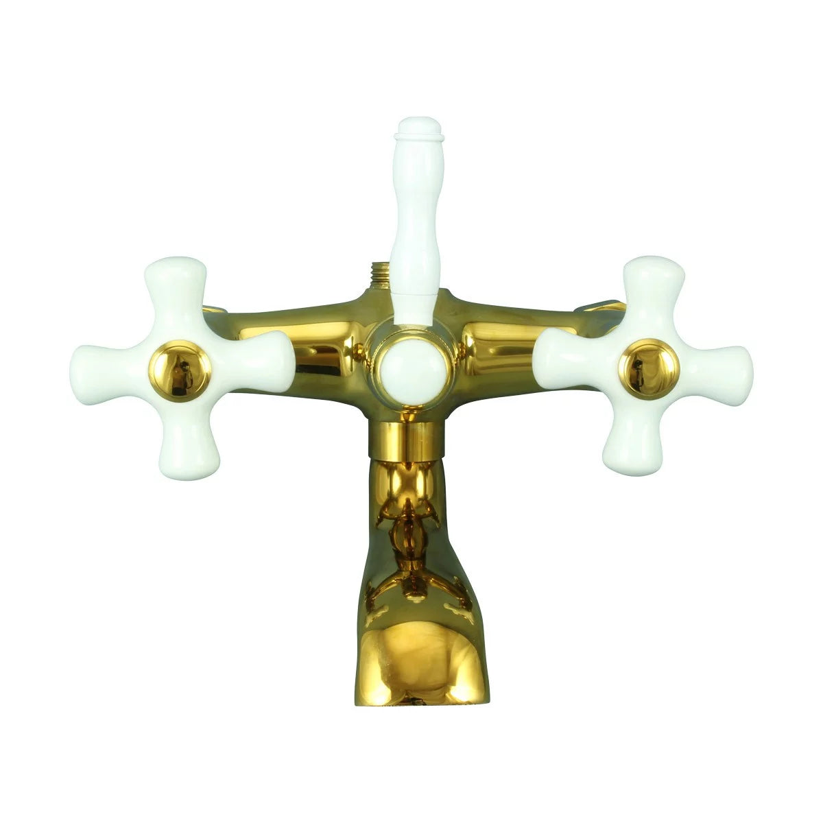 PVD Brass Porcelain Tub Faucet H73880