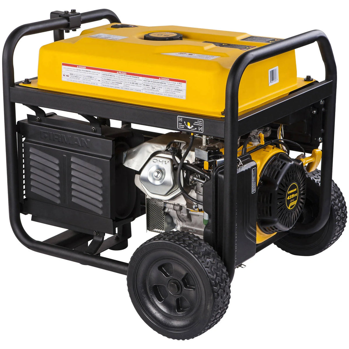 7125/5700 Watt 120/240 V Gas Remote Start Generator X2407