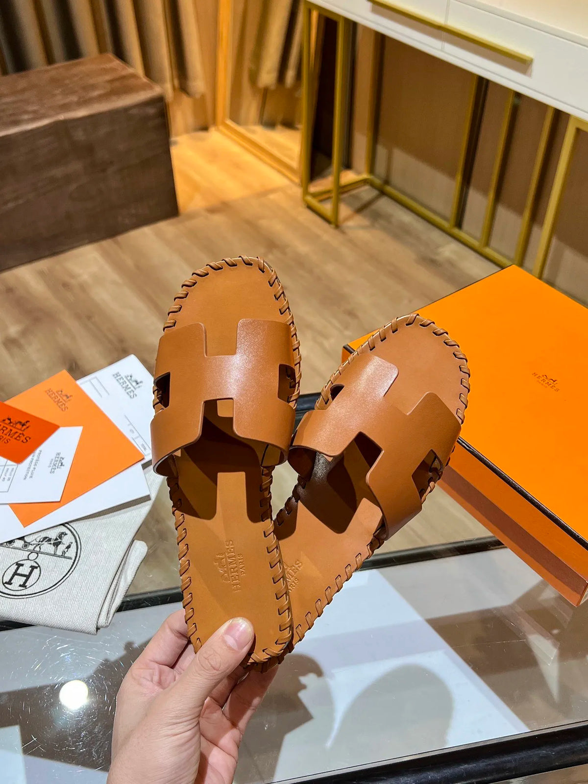 Brown Sandal J568699