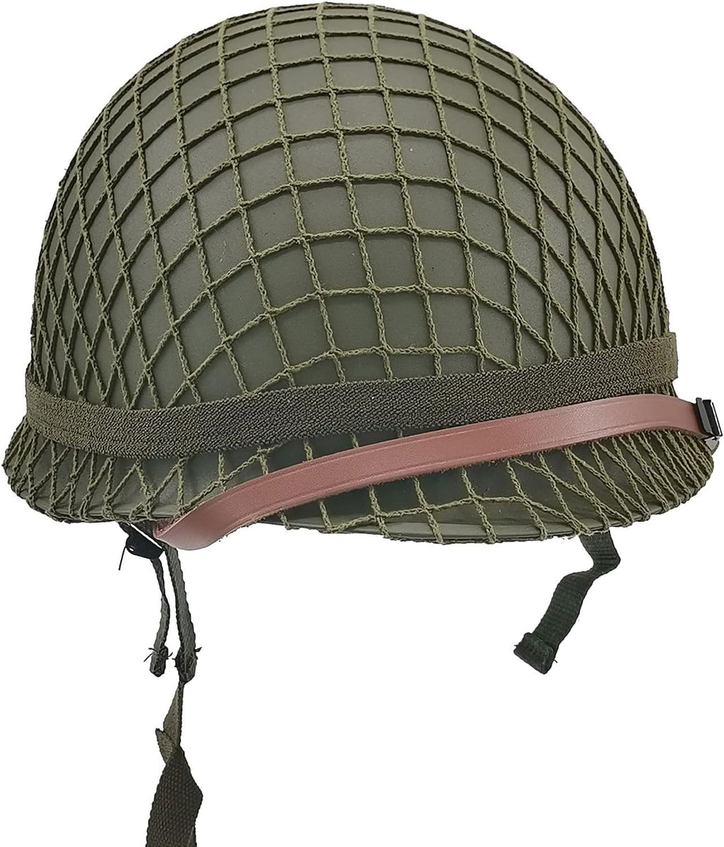 WWII US Army M1 Helmet Replica with Mesh E36234