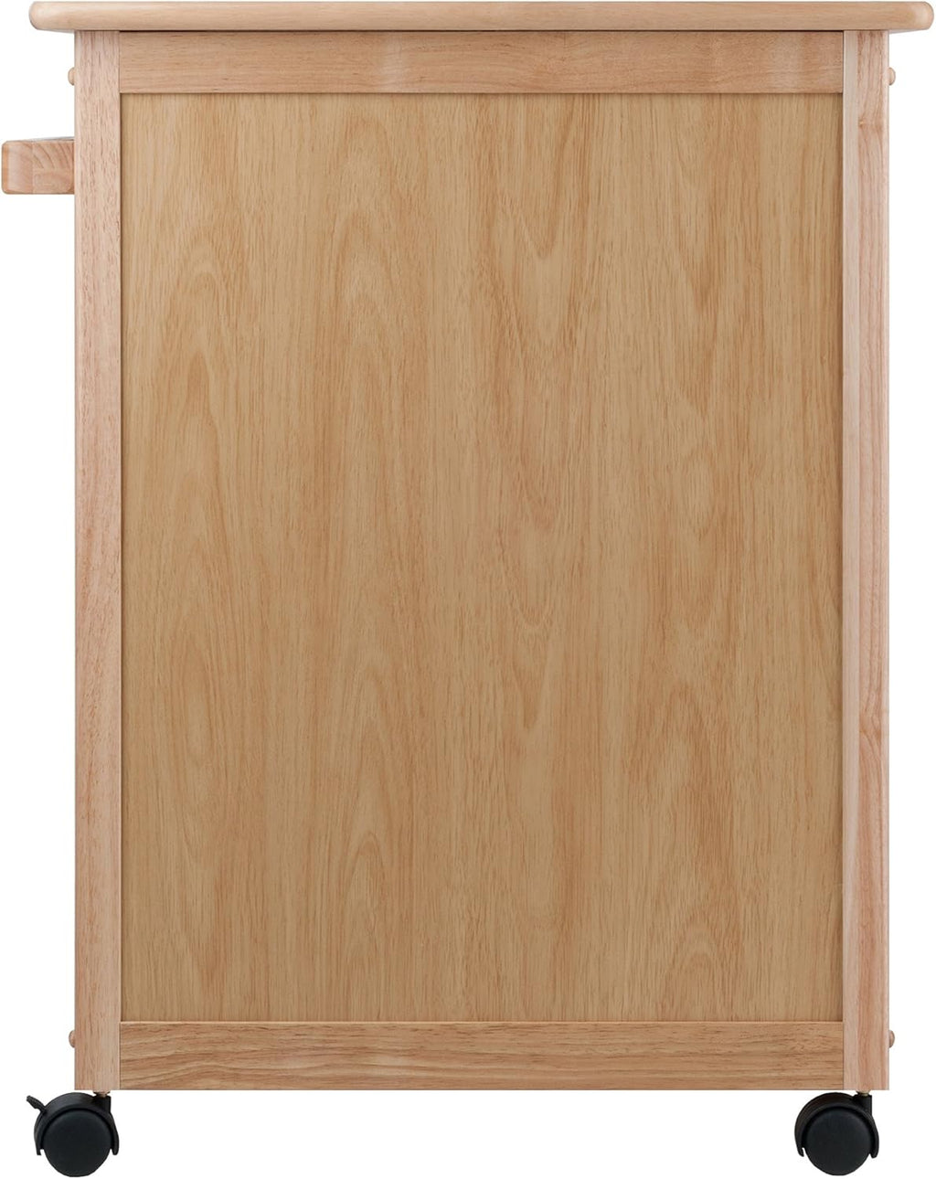 Natural Wood Single Drawer Kitchen Cabinet Storage Cart G952