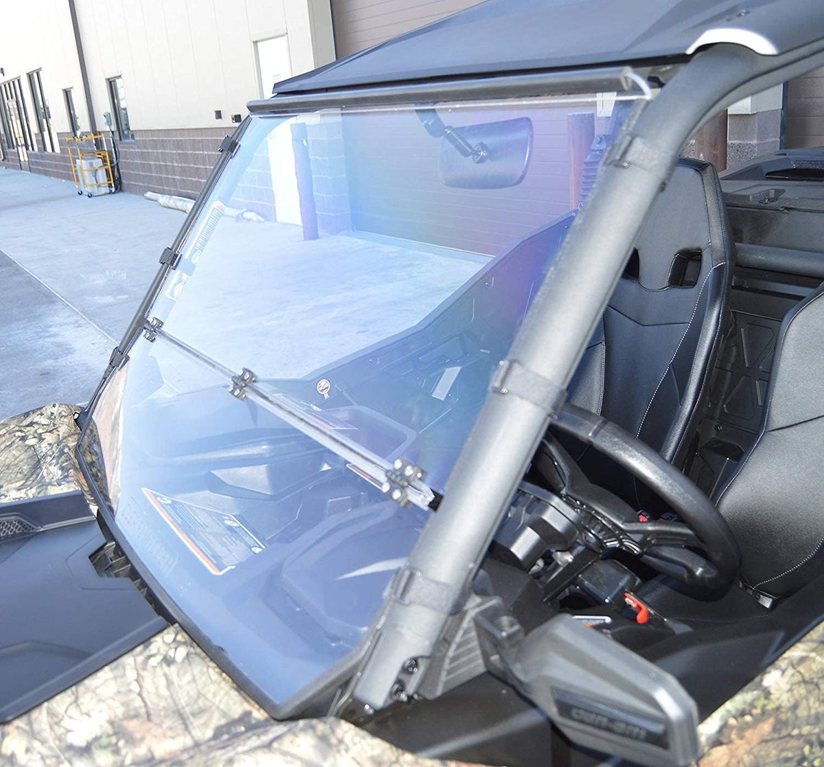 Full Folding Scratch Resistant Polycarbonate Windshield G202991