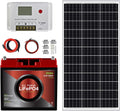 100W 12V Solar Power Kit with 20Ah LiFePO4 Battery T654