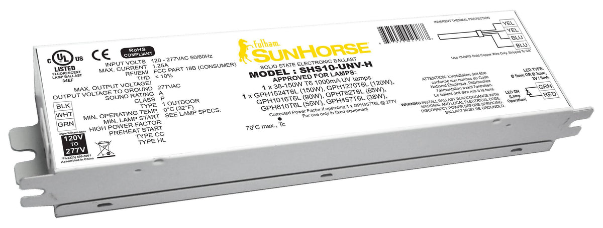 Universal Voltage SunHorse V869
