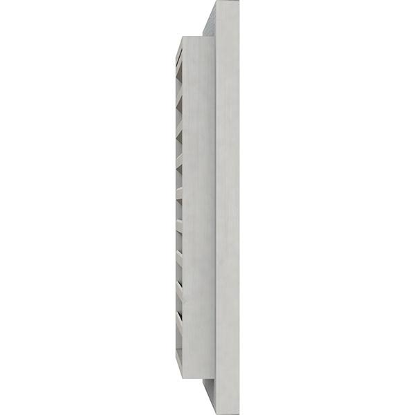 Primed Functional Rough Saw Vertical Gable Vent B553061