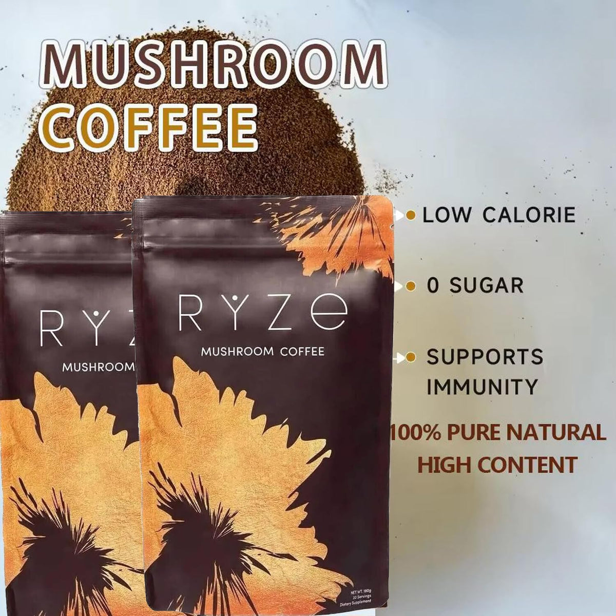 Organic Mushroom Coffee - 1 Pack Z654533