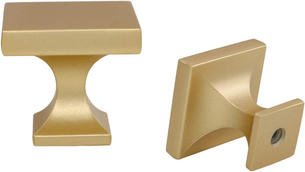 Matte Black Square Cabinet Knobs Pack of 30 P15941