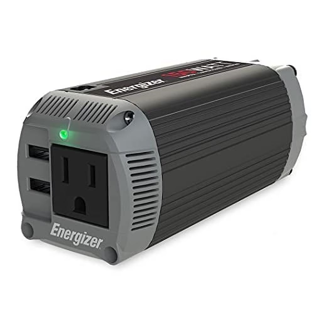 150 Watt Pure Sine Wave Car Power Inverter with Cigarette Lighter Plug and 2 USB Ports U259