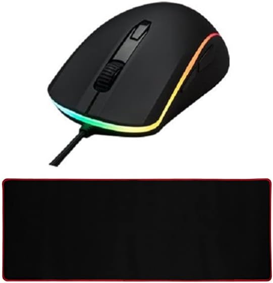 Wired Optical Gaming Mouse with Extended Mouse Pad Bundle C11005