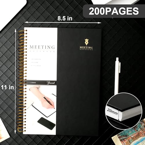 Pink Hardcover Leather Meeting Notebook P883840