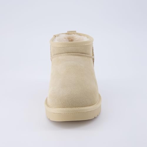 Women's Genuine Suede Pull On Boot with Memory Foam R1313