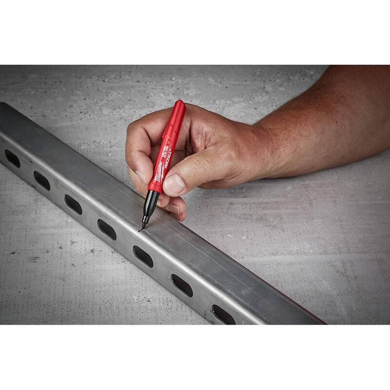 Red Fine Point Permanent Marker 360-Pack V40025