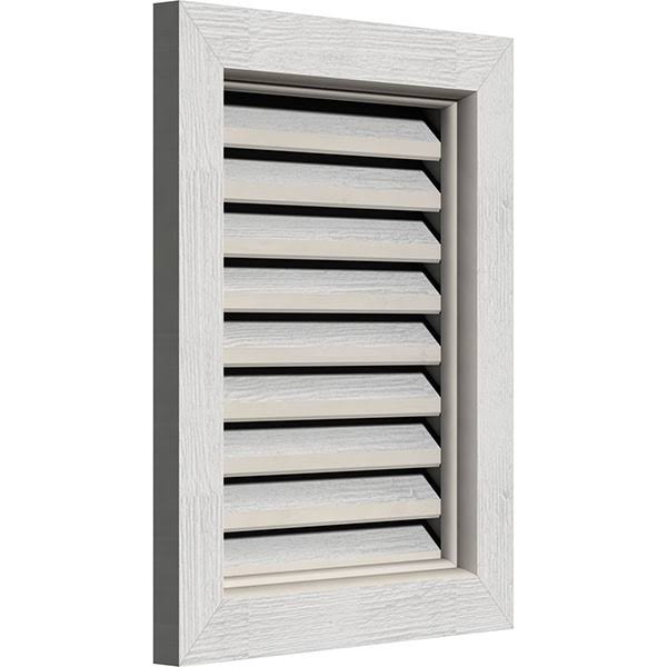 Primed Functional Rough Saw Vertical Gable Vent B553061