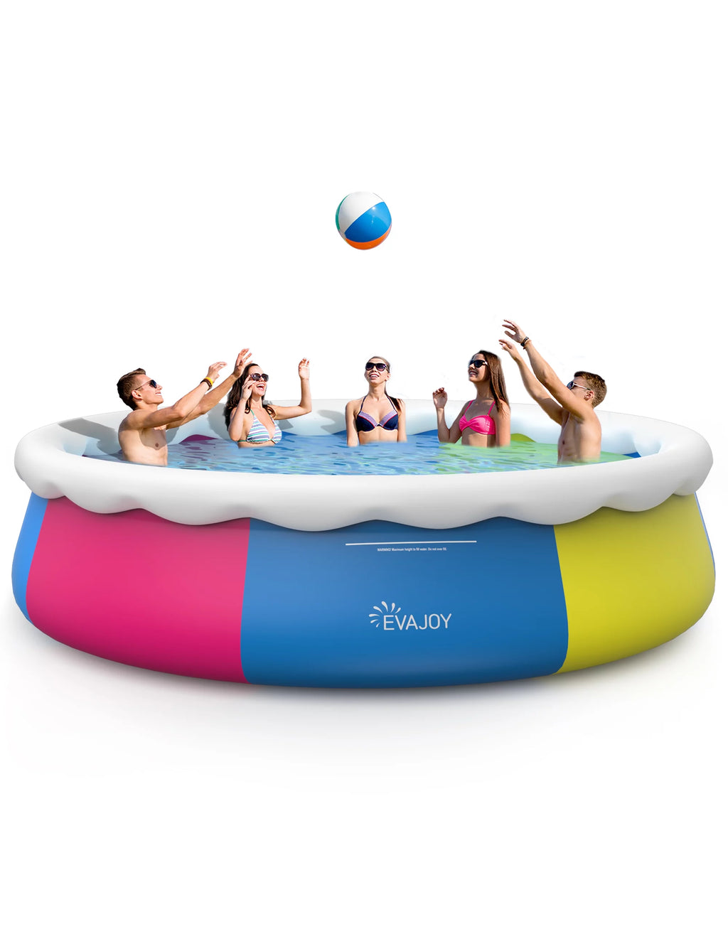10ft × 30in Easy Set Inflatable Swimming Pool with Pool Cover V17580