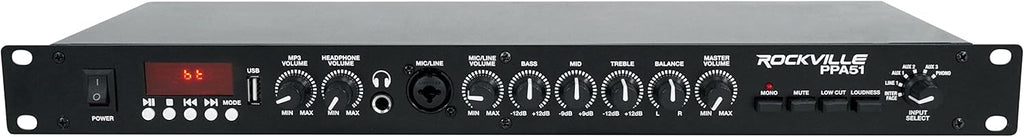 1U Pre-Amplifier with Bluetooth and USB K6951