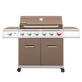 6-Burner Gas Grill with Sear Burner and Side Burner L76493