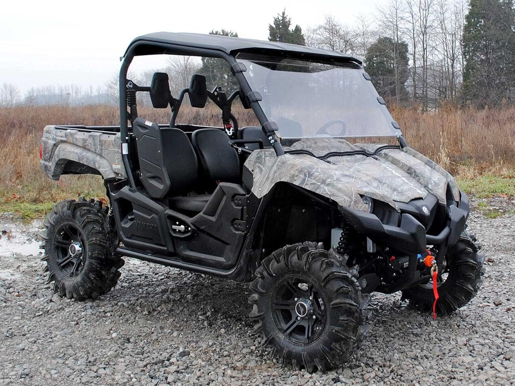 Heavy-Duty Full Windshield, 1/4" Thick Clear Polycarbonate X667456