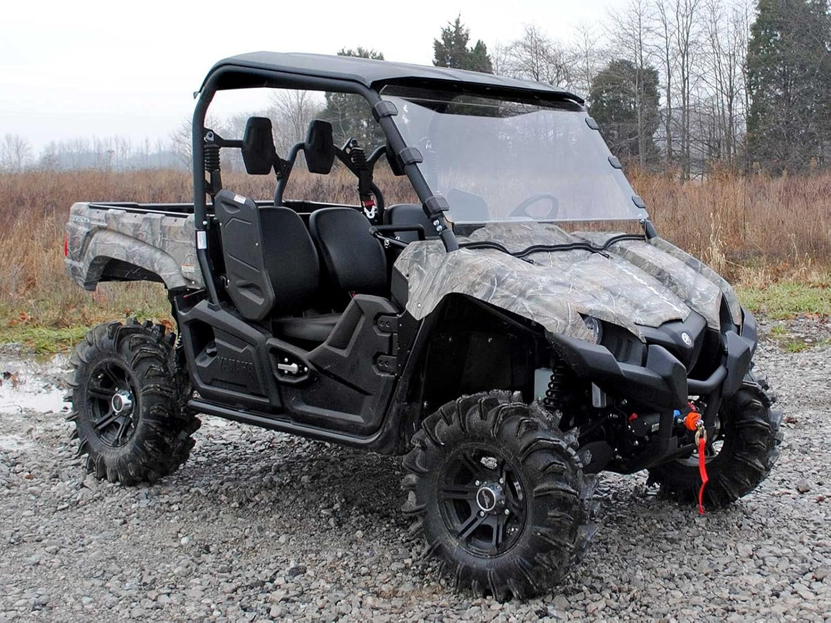 Heavy-Duty Full Windshield, 1/4" Thick Clear Polycarbonate X667456