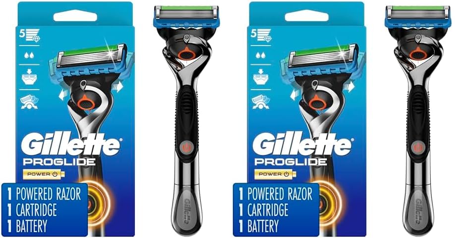 1 Gillette Power Razor Handle + 1 Blade Refill X1499