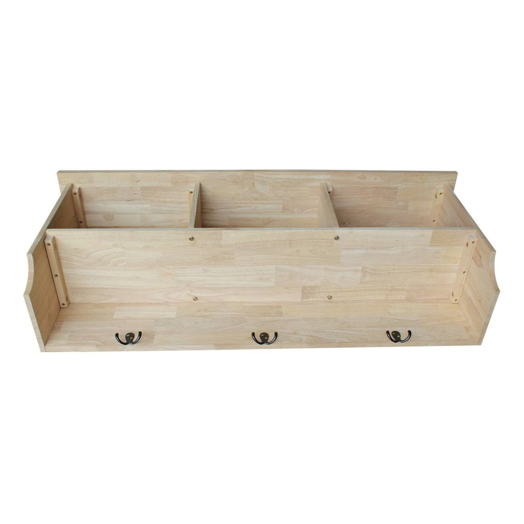 Wall Shelf Unit with Storage O416732