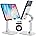 3 in 1 Fast Charging Cable and Foldable Phone Stand with Cable Organizer D9763