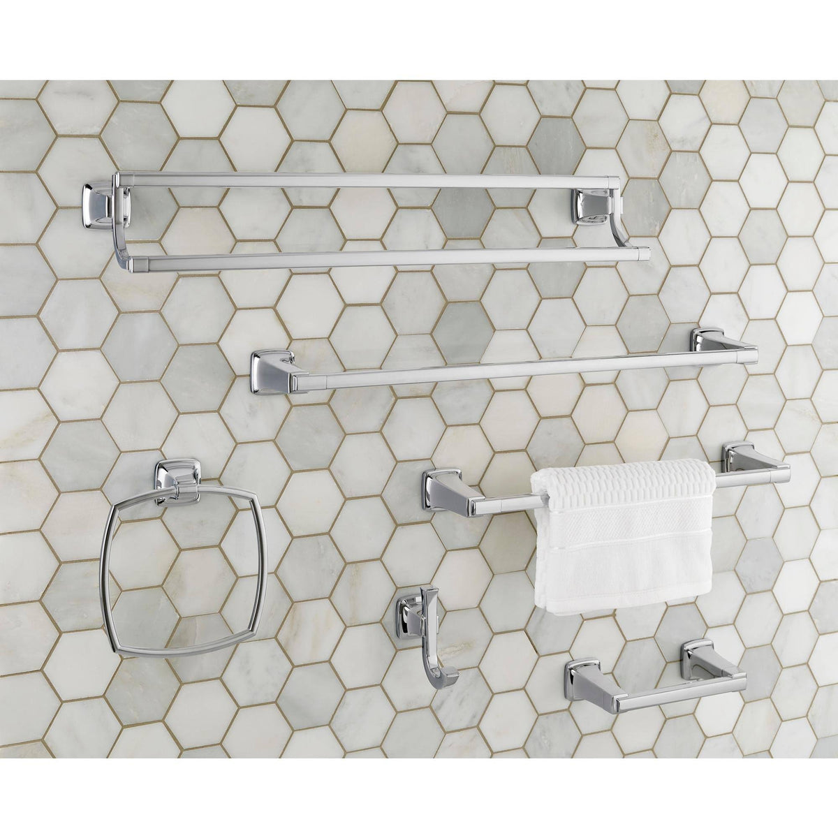 24x22 Towel Bar Polished Nickel G950957