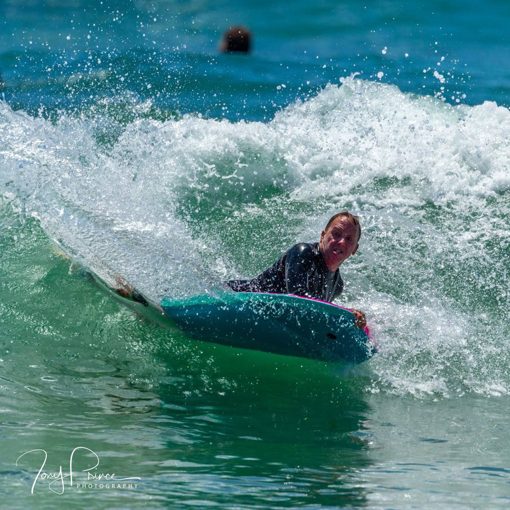 Turquoise Black White Bodyboard G802472