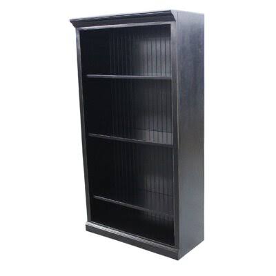 Antique Black Standard Bookcase N25989