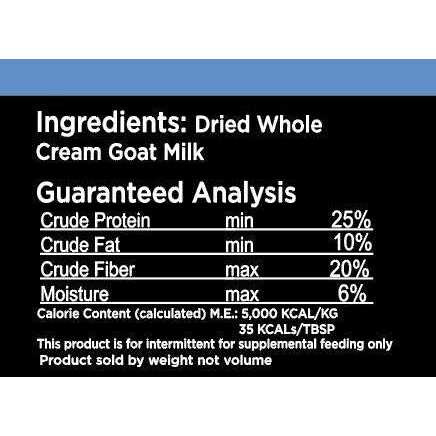 Dried Whole Cream Goat Milk O504736