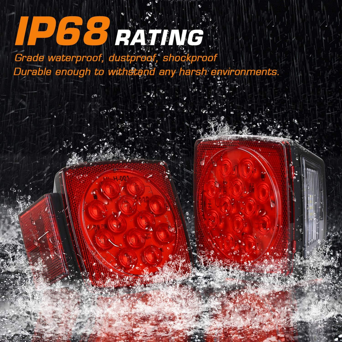 Submersible LED Trailer Light Kit Q960