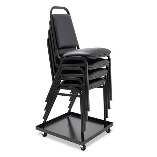 Classroom Chair Black Chrome Frame M590050