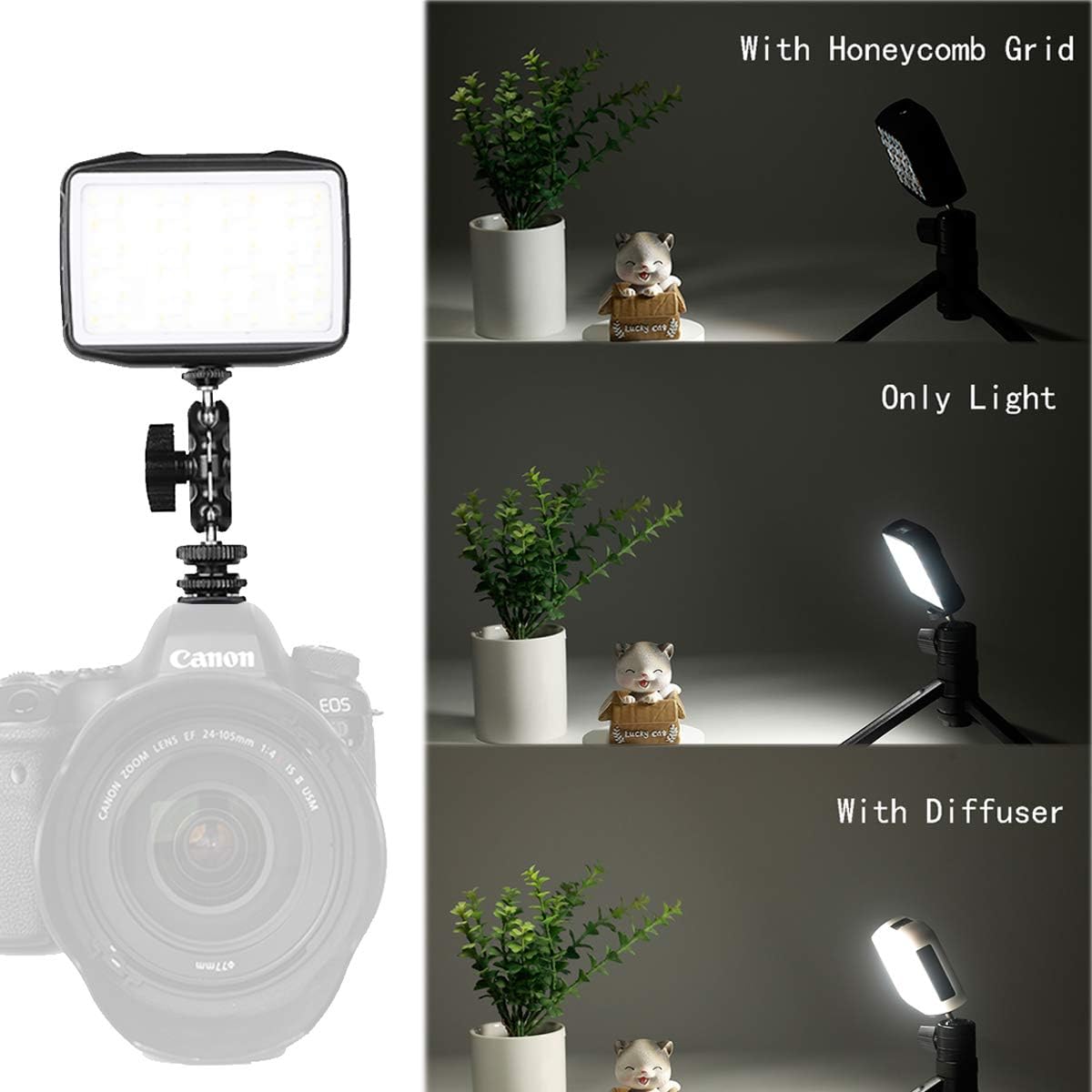 RGB Pocket LED Video Light Pack of 2 W418